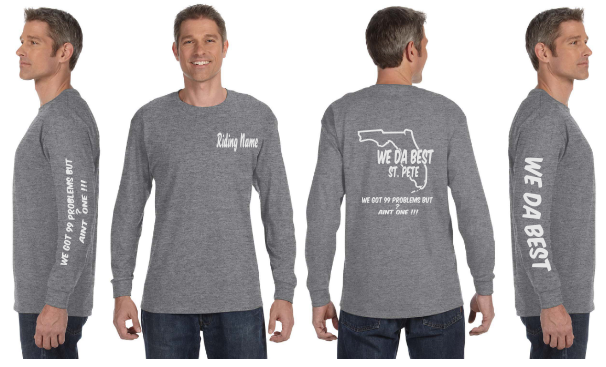 WeDaBest Men - St. Pete Reflective Long Sleeve - Dry Blend