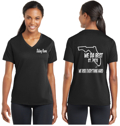 WeDaBest St. Pete V-Neck Tee - 100% Polyester