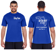 WeDaBest Men - St. Pete Reflective Tee - 100% Polyester