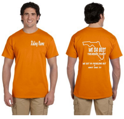 WeDaBest Men - Treasure Coast Reflective Tee - 100% Cotton