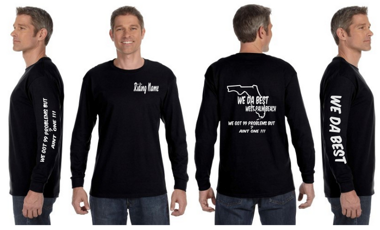 WeDaBest Men - West Palm Beach Reflective Long Sleeve - Dry Blend