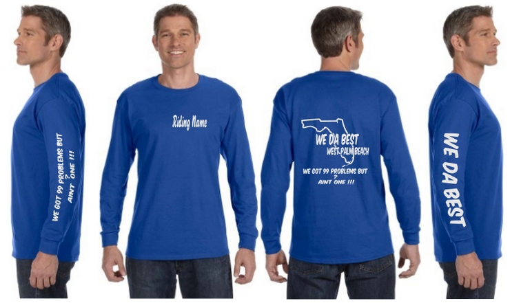 WeDaBest Men - West Palm Beach Reflective Long Sleeve - Dry Blend