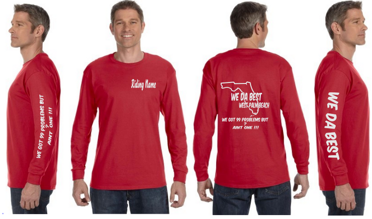 WeDaBest Men - West Palm Beach Reflective Long Sleeve - Dry Blend