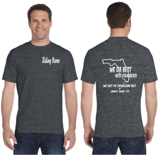 WeDaBest Men - West Palm Beach Reflective Tee - Dry Blend