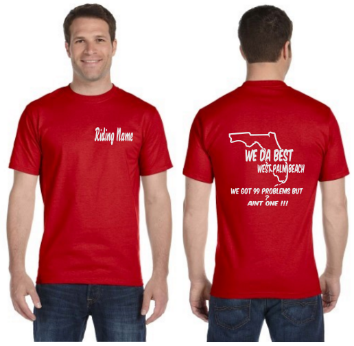 WeDaBest Men - West Palm Beach Reflective Tee - Dry Blend