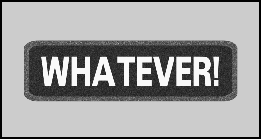 1 x 3.5 inch Patch - Whatever