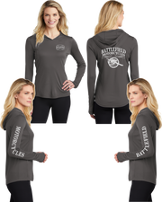 Battlefield Cannon - Womens Thumbhole Hoodie - 100% Polyester