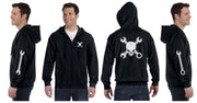 Wrenches Reflective Hoodie - Zippered