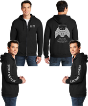 LR-273 Reflective Ful Zip Hoodie