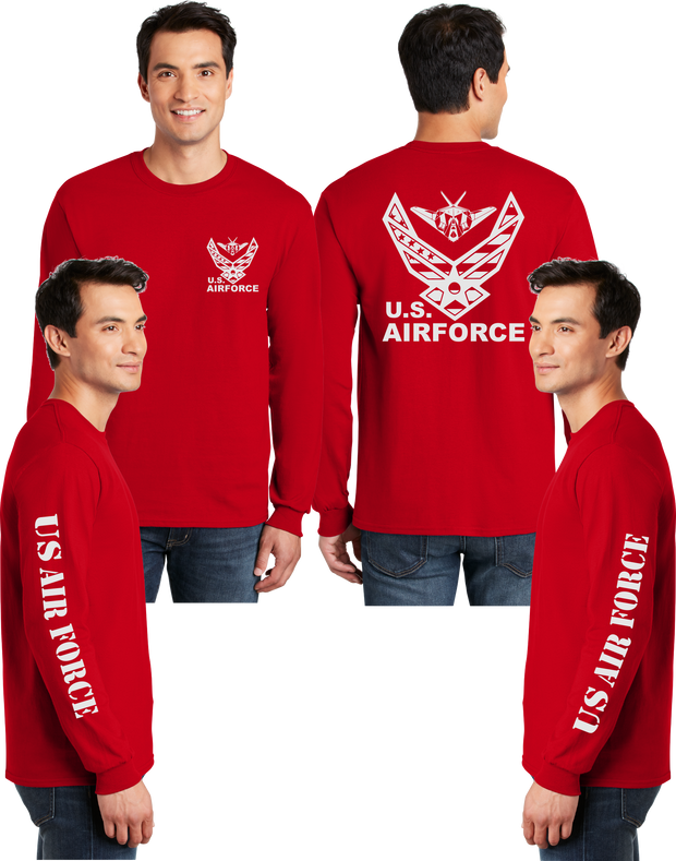 Air Force Reflective Long Sleeve - 100% Cotton
