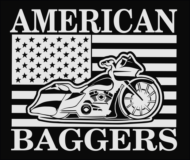 American Baggers Reflective Hoodie - Zippered