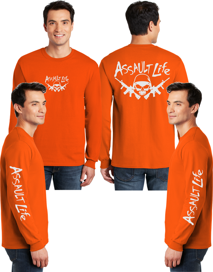 Assault Life Reflective Long Sleeve - 100% Cotton