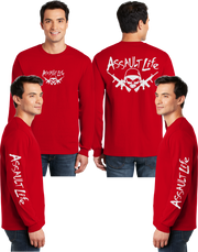 Assault Life Reflective Long Sleeve - 100% Cotton