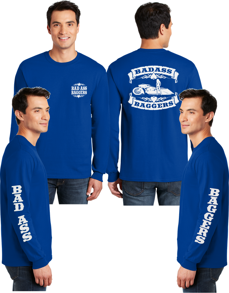 Bad Ass Bagger Reflective Long Sleeve - 100% Cotton