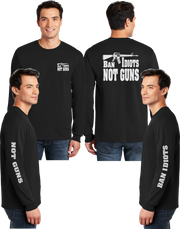 Ban Idiots Reflective Long Sleeve - 100% Cotton