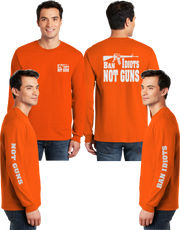 Ban Idiots Reflective Long Sleeve - 100% Polyester