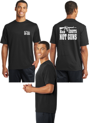 Ban Idiots Reflective Tee - 100% Polyester