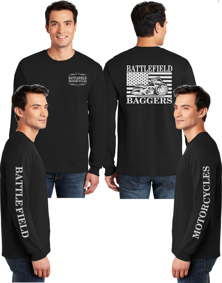 Battlefield Flag Bagger - Reflective Long Sleeve - Dry Blend