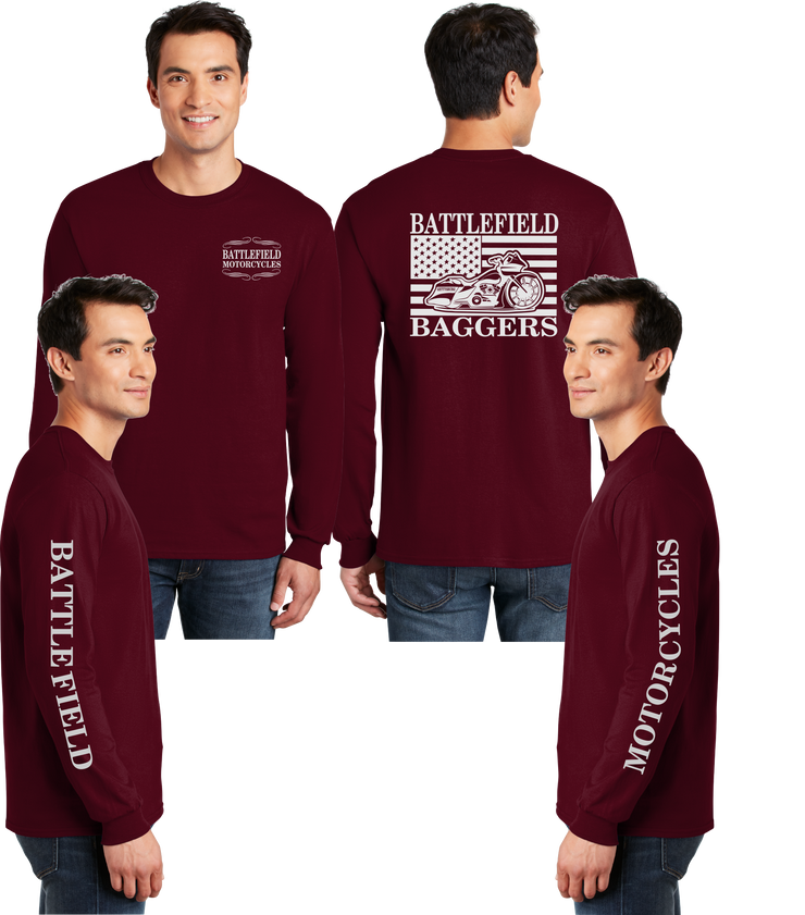 Battlefield Flag Bagger - Reflective Long Sleeve - Dry Blend