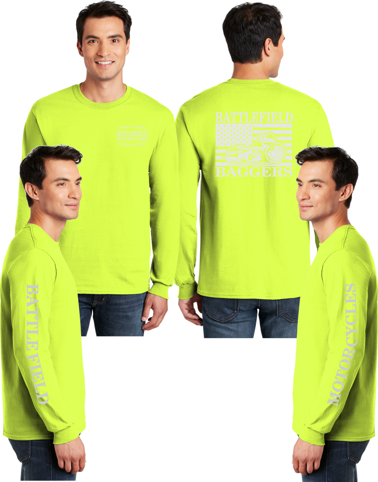 Battlefield Flag Bagger - Reflective Long Sleeve - Dry Blend