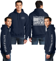 Battlefield Flag Bagger - Reflective Pullover Hoodie