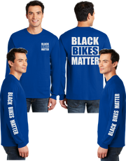 Black Bikes Matter Reflective Long Sleeve - 100% Polyester