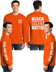 Black Bikes Matter Reflective Long Sleeve - 100% Polyester