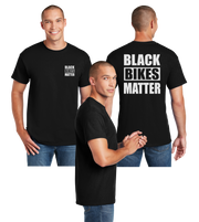 Black Bikes Matter Reflective Tee - Dry Blend