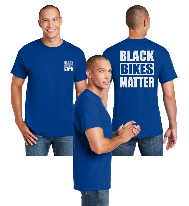 Black Bikes Matter Reflective Tee - Dry Blend