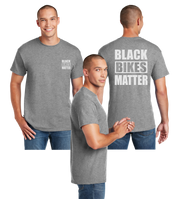 Black Bikes Matter Reflective Tee - Dry Blend