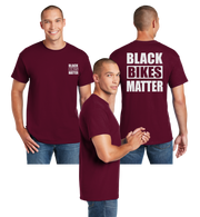 Black Bikes Matter Reflective Tee - Dry Blend