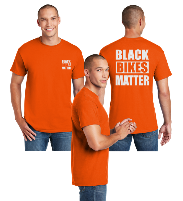 Black Bikes Matter Reflective Tee - Dry Blend