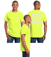 Black Bikes Matter Reflective Tee - Dry Blend