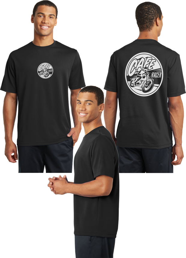 Cafe Racer Reflective Tee - 100% Polyester