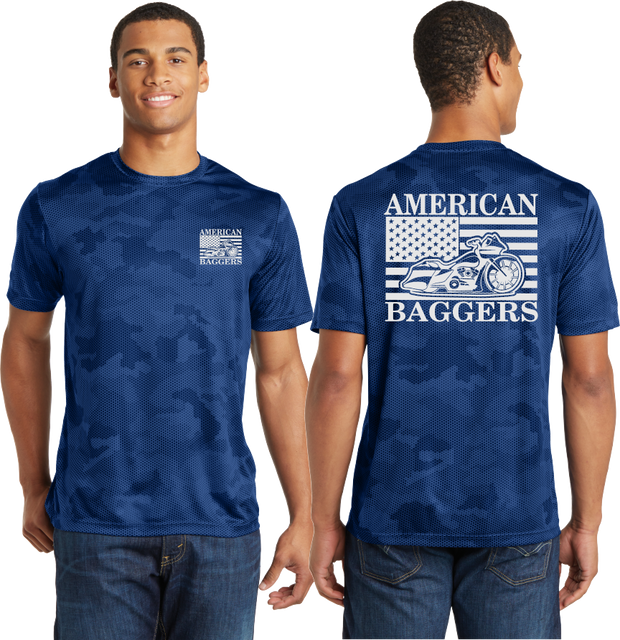 American Baggers - Reflective Tee - Camo Poly