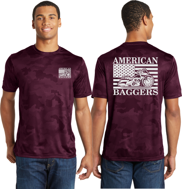 American Baggers - Reflective Tee - Camo Poly