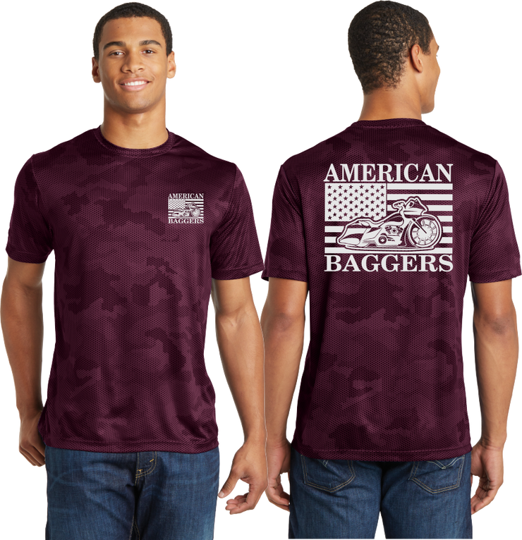 American Baggers - Reflective Tee - Camo Poly