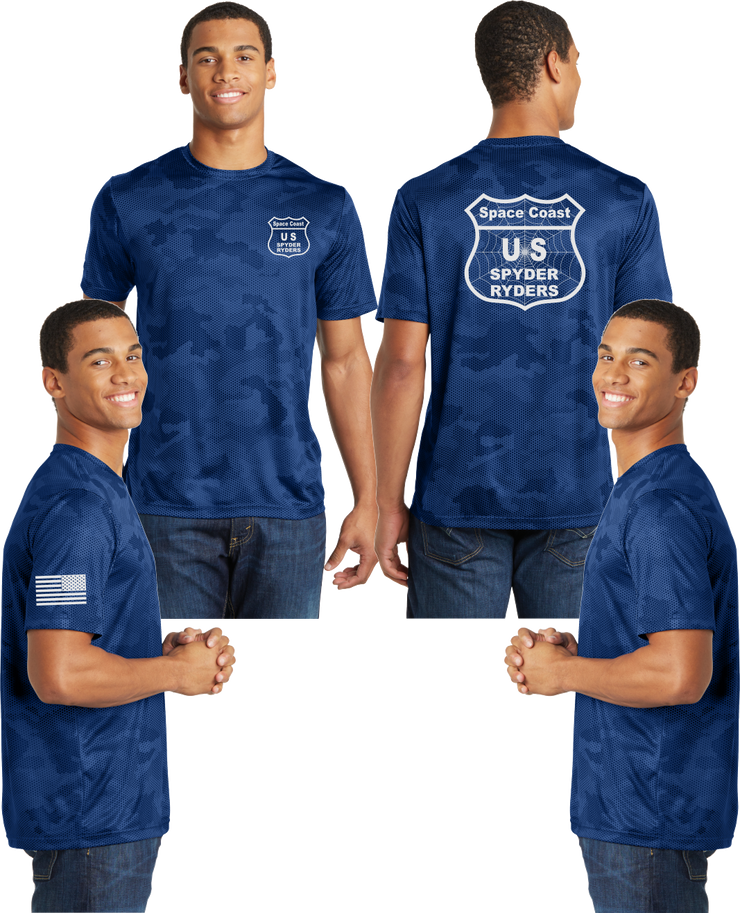 Florida West Coast - US Spyder Ryder Reflective Tee - Camo Poly