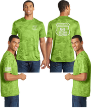 Space Coast - US Spyder Ryder Reflective Tee - Camo Poly