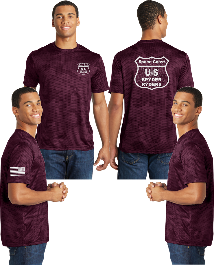 Florida West Coast - US Spyder Ryder Reflective Tee - Camo Poly
