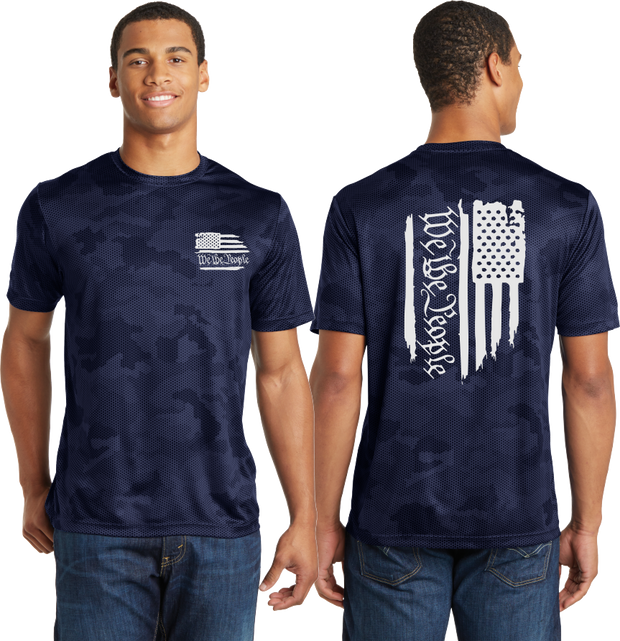 We the People - Reflective Tee - Camo Poly