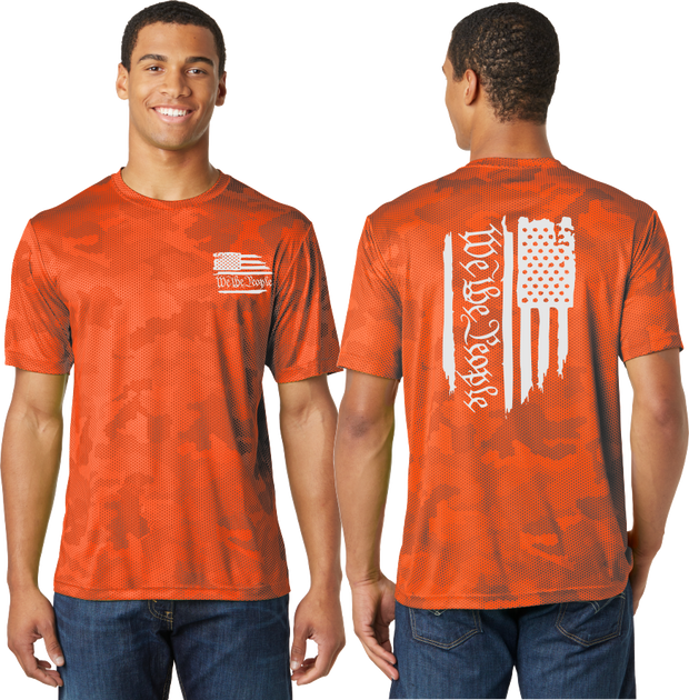 We the People - Reflective Tee - Camo Poly