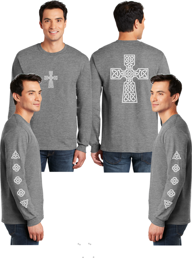 Celtic Cross Reflective Long Sleeve - Dry Blend