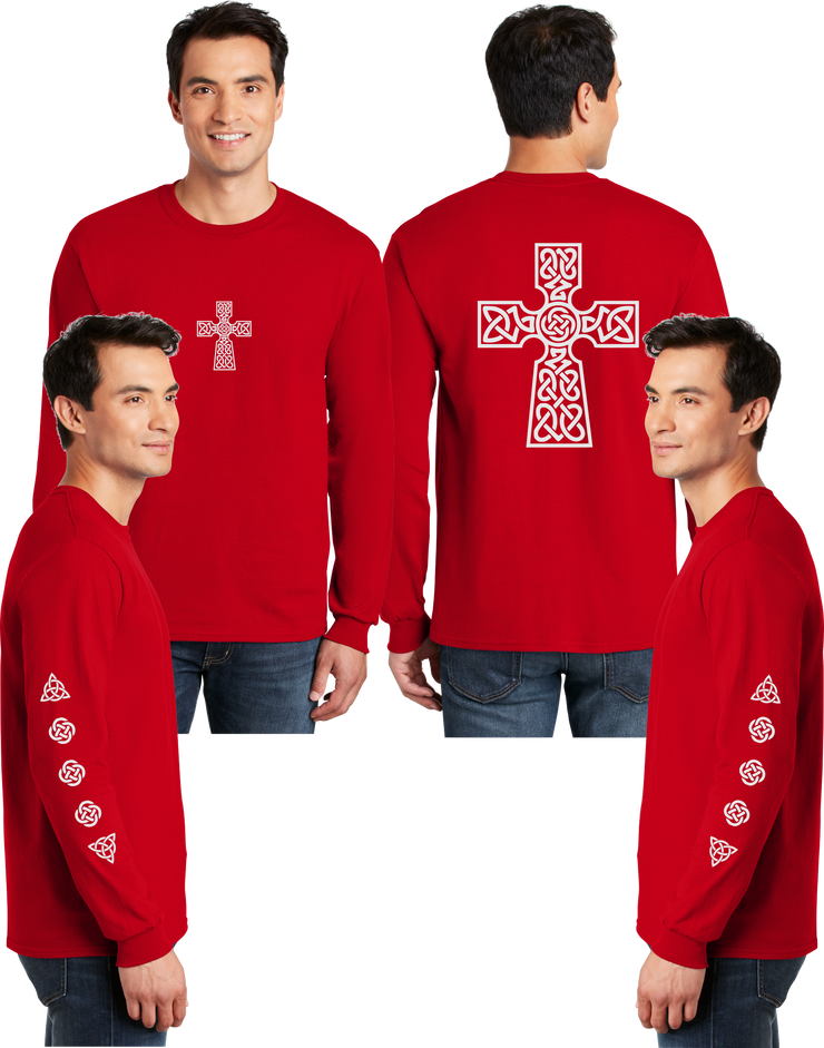 Celtic Cross Reflective Long Sleeve - Dry Blend