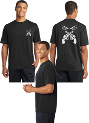 Cross Guns Eyes Reflective Tee - 100% Polyester