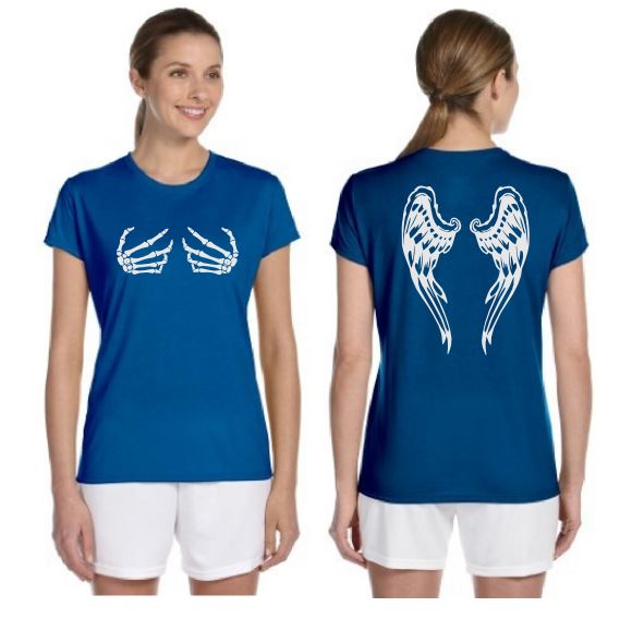 Dark Angel Reflective Tee - 100% Polyester