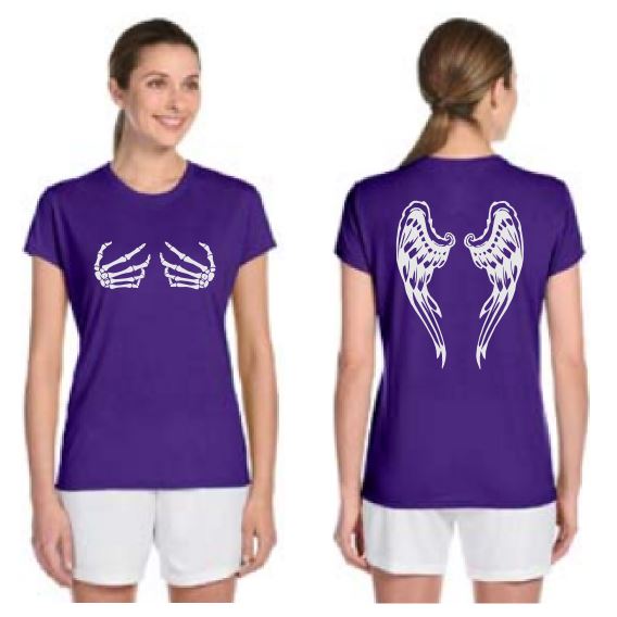 Dark Angel Reflective Tee - 100% Polyester