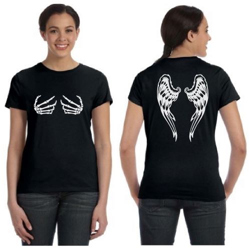 Dark Angel Reflective Tee - 100% Cotton