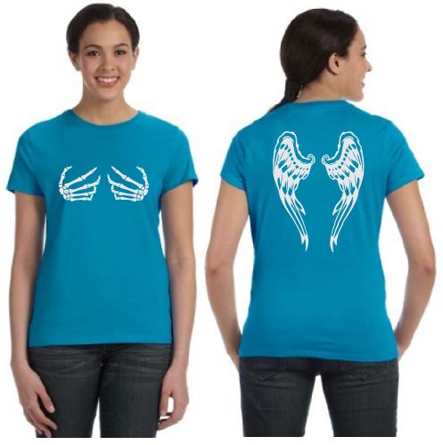 Dark Angel Reflective Tee - 100% Cotton