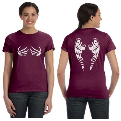 Dark Angel Reflective Tee - 100% Cotton